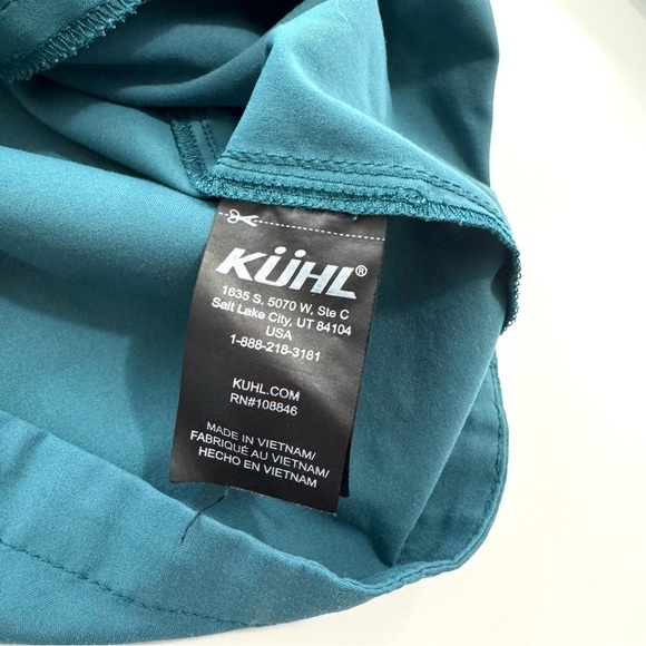 Kuhl Women’s Sz XS Blue Bandita 1/2 Zip Pullover Lightweight Hooded Jacket Top - Picture 10 of 15